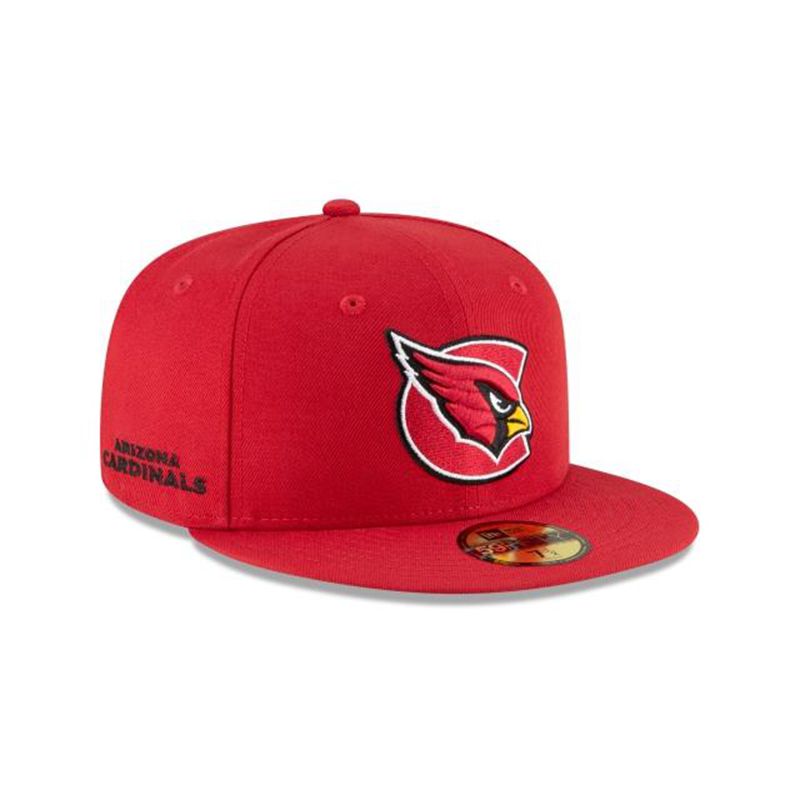 NFL Arizona Cardinals Logo Mix 59Fifty Fitted (HEH9658) - Red New Era Caps